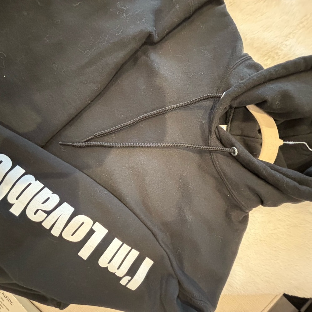 Black unique hoodie M/W